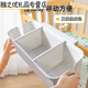 Krippe Hanging Storage Hanges Korbdampfer Nachtwindeln Windeln Aufbewahrung Beutel Schlafnummer Bett Hanging Bag Bett Zaun Aufbewahrungsbox Creme Weiß [Parallel einstellbar]