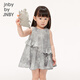 jnby by JNBY新款江南布衣童装连衣裙婴儿夏YO4G12250 080/杂米灰 90cm