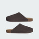 adidas adimule confortable les pantoufles décontractées mules pour hommes et femmes nouveaux adidas officiels triples crocodile brun foncé / résine jaune 43