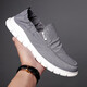 Los nuevos zapatos de lona de primavera de Hailan Home para 2025 bajo la casa de Shanghai Home Men's Casual Shoes for Men son transpirables y funcionan viejos 881 Negro 39