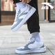 Anta (Anta) Herrenschuhe, weiße Schuhe, Herren 2025 Frühlings- und Sommer -Dick -Soled -Leder -Face Studentin Casual Sports Schuhe Männer -2 Pure White/Nebel Grau [trendiger neuer Farbanpassung] 42