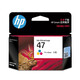 HP (HP) Original 47 Black Ink Cartridge Color Ink Cartridge convient au DJ4926 DJ4826 DJ4825 4828 4829 4877 IMPRIMANTE HP HP 47 CARTRIDE INK BLACK Couleur 2 chacune