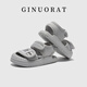 
Chino Mouse 2025 Summer Children's Soft Sole Sandals Baby Walker Functional Shoes Star Gray 13 Inner Length cm_(18 sizes)