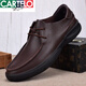 
Katile Crocodile Light Luxury Single-layer Leather Shoes Breathable Soft-Faced Leather Business Casual Leather Shoes Men's Genuine Leather Top Layer Cowhide Large Size Men's Shoes New Product Black 9912 39
