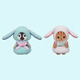 森贝儿家族（Sylvanian families）长耳朵兔扮装 过家家女孩玩具玩偶套装