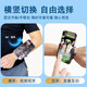Mobile phone holder, Internet celebrity's same style driving, cycling, live broadcast, sports navigation arm, arm bag, running arm, wrist holder * black