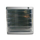 Deli-Transparent-Schubladen-Dateischrank mit Lock Office Storage Plastikschrank mehrschichtiger Desktop-Speicherbox 9794 Dunkelgrau Standard Standard