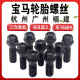 CLCEY适用宝马轮胎螺丝12357系MINIZ4X1 X3 X4 X5 X6轮毂螺栓螺丝 X22019款-至今
