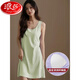 Le pyjamas Langsha pour les femmes en été 2025 gilet mince avec poitrine en été peut porter une robe pour les vêtements de maison décontractés et simples 11975 m 80-100jin [Jin est égal à 0,5 kg]