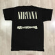 Nirvana Nirvana Angel Rock Band Vintage American Retro Men and Women Shoreteeded Street Trend Foot Han-21-679-Black S (обычная модель)