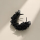 Chimera (CHIMERA) Fluffy Hair Volume Bow Ball Hair Clip Ponytail Clip Girl Birthday Gift