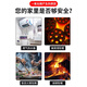 Likean Likean Technology Carbon Monoxide Alarm Household Soot Co Concentration Detector Gas Outdoor Camping Carbon Monoxide Detector 3C Deluxe Model (Three Years Standby)