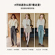 库恩玛维（KUHNMARVIN）温柔极简风通勤短外套女2025年早秋新款高智精英外搭上衣K37098 米色 M