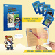 Neues orientalisches Rocket Girl, englische Version, Rocket Girl 8–14 Jahre alt, englisches Bilderbuch/Rocket Girl Journey to the West, kostenlose Charakter-Lernkarte, Rocket Girl Journey to the West (zusätzliches Kapitel)
