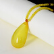 Jiale beeswax pendant for women natural amber non-optimized pendant with shape beeswax pendant one thing one certificate authentic birthday gift