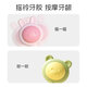 Dr. Ma baby teething glue hand bell silicone baby can grind teeth and bite the toy green