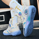 Putian Feibiao Wade basketball shoes boys sneakers student boys sneakers Kobe James running shoes women 695 white purple 24 37