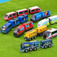 Kinderspielzeug-Zugspuren leuchtet Simulation Boy Train Hochgeschwindigkeitszug Modell Sound Harmony Nummer Weihnachtsstraße Paket Eins