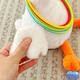 
Set of my duck children throwing circles parent-child interaction set Big goose outdoor kindergarten competition game puzzle toys Set of big goose + 10 circles [USB charging]