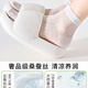 佰姿缘袜子女夏季超薄款短袜桑蚕丝网眼透气吸汗白色无骨芭蕾风中筒棉袜 【3双】3白色 均码 网眼透气款(清凉养润)