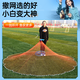Dilimo cast net hand-thrown fish net fishing net Frisbee net Frisbee fishing net tire line fishing gear fishing net spin net chain weighted version tire line Frisbee net - 1 finger diameter 5.4 meters - height 2.7 meters