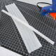 Wen Yijia environmentally friendly high viscosity transparent white hot melt glue stick 7/11mm hot melt gun yellow glue strip whole box glue stick hot 7*200 high viscosity transparent net weight 12 kg