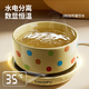 CLCEY恒温猫咪饮水机酸奶机冬季加热罐头喝水碗陶瓷保温喂水饮水器宠物 釉黑850ml陶瓷碗+2档恒温垫