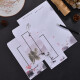 MPPMCK RETRO RETRO LETRA DE LETRA DEL ESTILO CHINO SET CON ALTA AMACIÓN Y NIVEL CONFESSIÓN LETRAS ESCRITAS Y LAS LETRAS AMOR A LA Girly A4 Color Plum Blossom XF9755 Set, 25 sobres + 50 imágenes en total