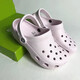 Crocs Crocs star hole shoes summer same style outdoor wading EVA anti-slip sandals for male and female stars star black 43