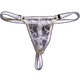TTPMER Transparent en maille transparente et en pp exposé à la hanche Trendy et créatif Men de sous-vêtements pour hommes sexy et séduisants T-trousseurs en T-Jeais (veuillez noter ou payer le paiement et le contacter l'enregistrement 3 éléments S