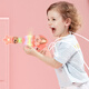 Shantoulin Village toy gun electric sound and light gun girl baby toy small gun children's gun girl children's toy 2-3 years old pink electric eight-tone gun 9922+2 section 7 version
