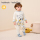 Balabala children's clothing baby jumpsuit newborn romper 2025 new warm half velvet winter clothing soft and cute 209425133201