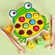 Children's Wooden Toy Magnetic Fishing Baby Baby Infant Concentration Training Early Education Enlightenment Child Birthday Gift Cute Cat Fishing MLD-4