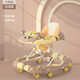 Enfant et enfant Baby Walker Multi-fonction anti-tournois et anti-o-o-o-salle Walker avec un modèle phare de fabricant de musique - kaki [pad de pied + boîte de musique + grand