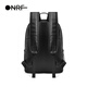 ONRF-Rucksack für Männer große Kapazität modische vielseitige Schulbeutel-Rucksack für Frauen Reisen lässig Computertasche Leder High-End Black_f1049