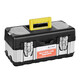 Thickened tool box household multi-functional hardware storage box stainless steel car storage box industrial grade portable box thickened stainless steel tool box 20 inches