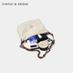 Cinvai/Krose Offizielle Website Kleine C/K -Kissenbeutel Frauen 2025 Frauentasche große Kapazität Crossbody Body Casual Umhängetasche Achselhöhlen -Achselhöhlen -Achselhöhle aus Weiß - CK Damensasche sendet die Herz der Freundin der Freundin.