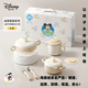 Disney Supplementary Food Bowl Baby Mahlzeit Wasser isoliert und konstante Temperatur Schüssel Baby Kinder 316 Edelstahl Tabelle Schüssel Löffel Set Supreme Baby Tabelleware-5-Stück-Set [Geschenkbox]