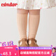 CONDOR Spanish Condor Baby Girls Socks Boys Socks Classic Pit Strip Stockings Basic Color 20162 Cheek Red-677/ 1 pair 6-December size0