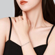 Chao Acer Sparkling Love Beads Platinum Bracelet PT950 Hand Jewelry Stacked Birthday Gift for Women Price Chain length is about 16cm+, including labor cost 590 yuan 5.85g