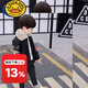 G.DUCKKIDS Boys' Leather Jackets 2023 New Style Baby Autumn and Winter Clothes Thickened Boys' Children's Winter Jackets Black Velvet Leather Jackets 130 Recommended height is about 120 cm