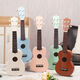 Autres caricatures pour enfants de 23 pouces Ukulele pour enfants mignon guitare uklili instrument de musique débutant pour hommes et femmes accessoires de 23 pouces notes de couleur 23 pouces