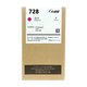 七级风728墨盒适用HP T730/T830绘图仪打印机 品红色 130ML（小容量）