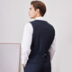 Shanshan traje de lana set de tres piezas para el negocio masculino anti-madrugas