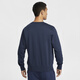 Nike (NIKE) official men's french trotter top round neck sweatshirt embroidered soft FUTURA comfortable FN3889 451 obsidian/white XL