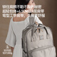 Alamom Mommy Bag Mutter und Baby extra großes Kapazität Licht Neues Modell im Freien Multifunktional Rucksack Mama und Papa Tasche [Klassiker und vielseitig] 30L Pampa Grey