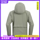 Kailas Solid Color Sports Outdoor Mountaineering winddicht auf spritzdichte Kapuze-weiche Schalenjacke für Frauenstil schwarze schwarze XS