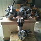 
Mohs/MT3/4/5/6 conical handle flange three-claw four-claw rotary chuck/fixed chuck lathe tail seat 6630 chuck three-claw rotary