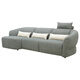 
Lezhibao LAZBOY fabric zero wall function sofa living room multi-person imperial concubine position Chenille sofa blue star 673 wave blue-3.23m large threesome left electric right shape