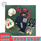 Mikihouse [Japan Direktpost] Regenbogen-Logo gestreiftes Denim Overalls 11-3302-688 (01) Weiß 170 m (80-90 cm)